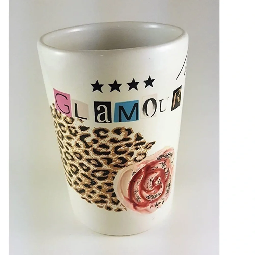 Diva Fashionista Ceramic Tumbler Multi Color